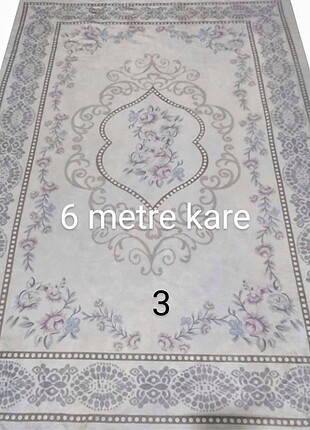 6 metre kare halı örtüsü