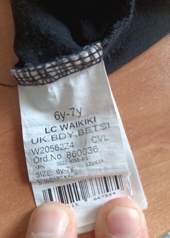 LC Waikiki kız  6-7 yaş 116-122 cm - Görsel 3