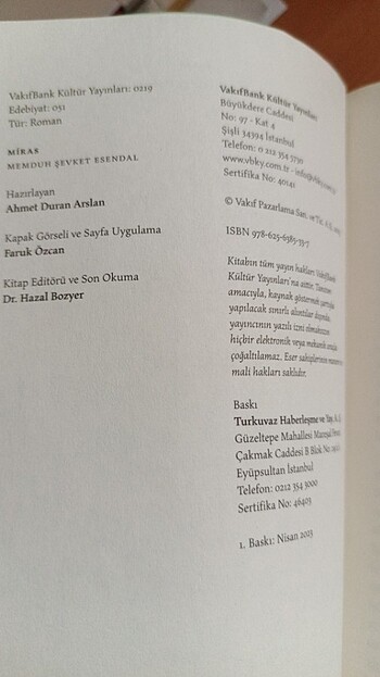  Beden Memduh Şevket Esendal Miras