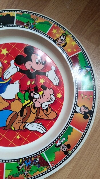  Beden çeşitli Renk Disney tabak 
