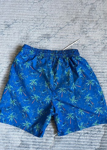 Mavi Erkek Mayo Şort palmiye desenli - Görsel 2