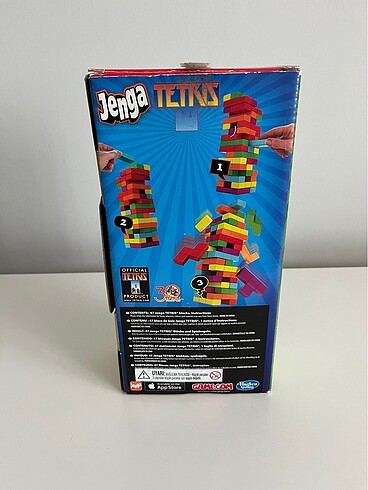  Beden Renk Jenga Tetris Hasbro oyun oyuncak