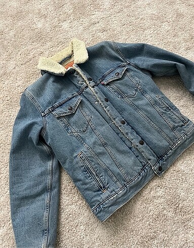 Levis Sherpa Trucker Mavi Ceket