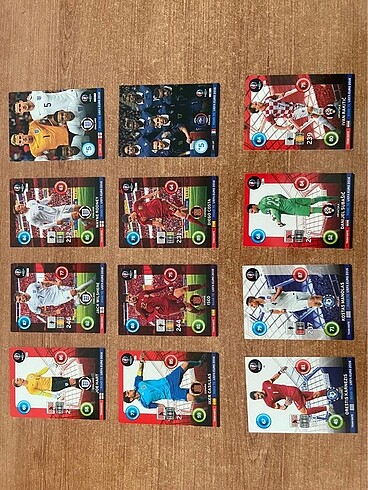  Beden Euro 2016 panini kart