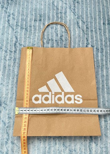 Beden camel Renk 4 adet Adidas kağıt poşet çanta