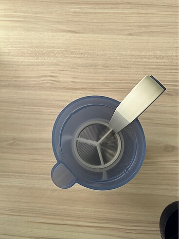Beden mavi Renk Tupperware Süt Köpürtücü