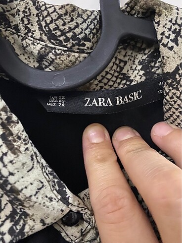 s Beden Zara şifon elbise