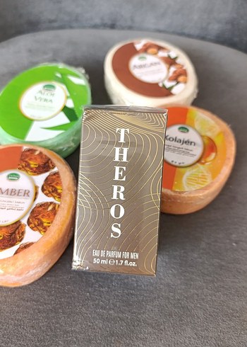 Theros Erkek Parfümü 50 ml Altın Renk
