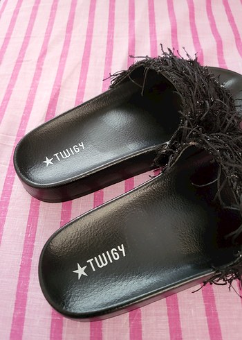 Twigy twıgy sıfır terlik topuk boyu 3 cm