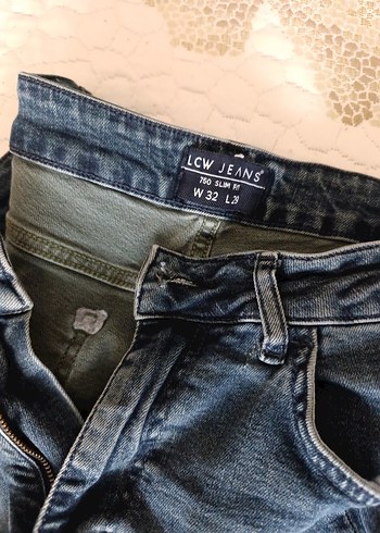 Erkek Mavi Rahat Kesim Kot Pantolon - Görsel 2