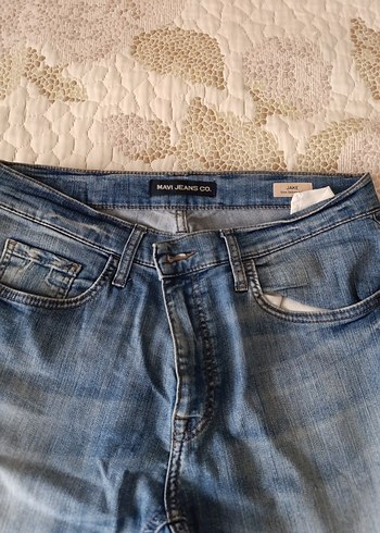 mavi Normal Kesim Erkek Denim Jean - Görsel 2