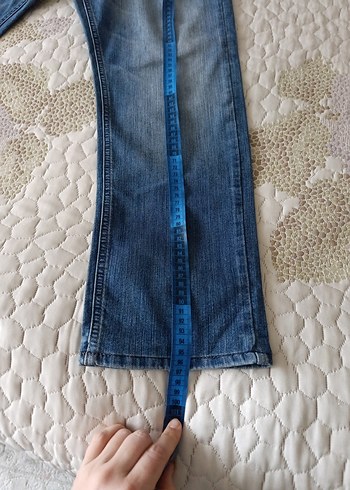 mavi Normal Kesim Erkek Denim Jean - Görsel 5