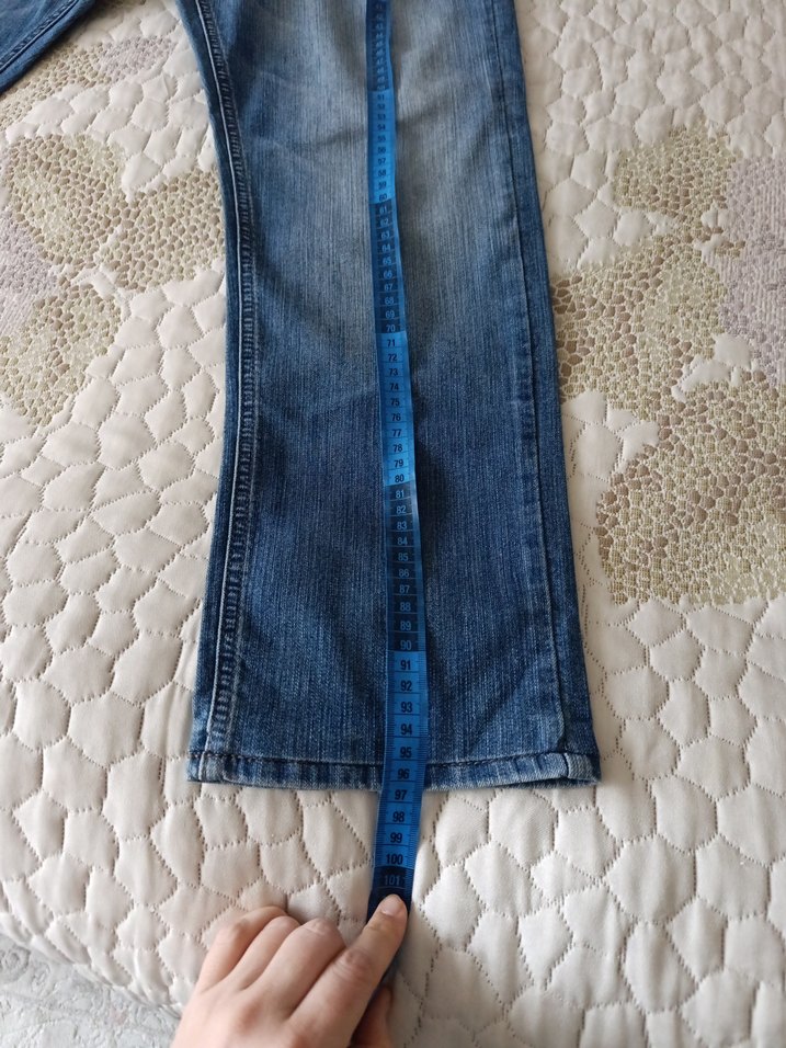mavi Normal Kesim Erkek Denim Jean - Görsel 5