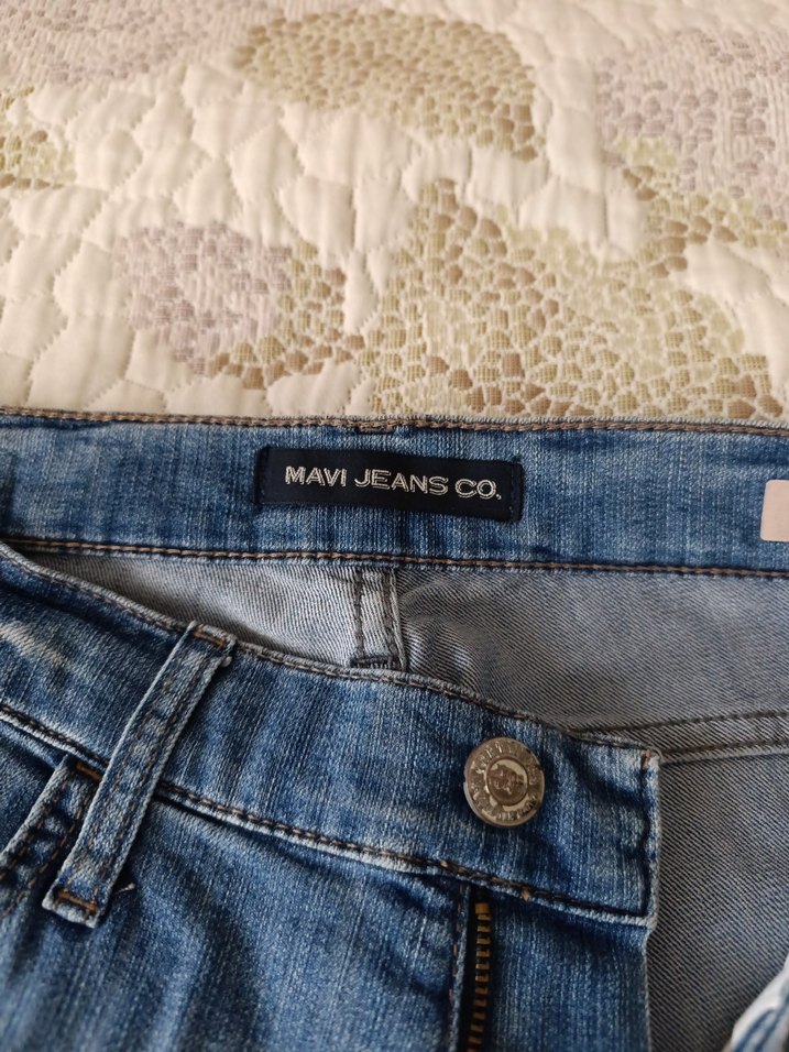 mavi Normal Kesim Erkek Denim Jean - Görsel 4