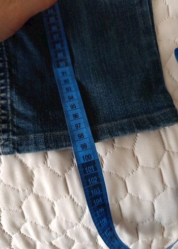 Erkek  Mavi Denim Günlük Kot Pantolon - Görsel 5