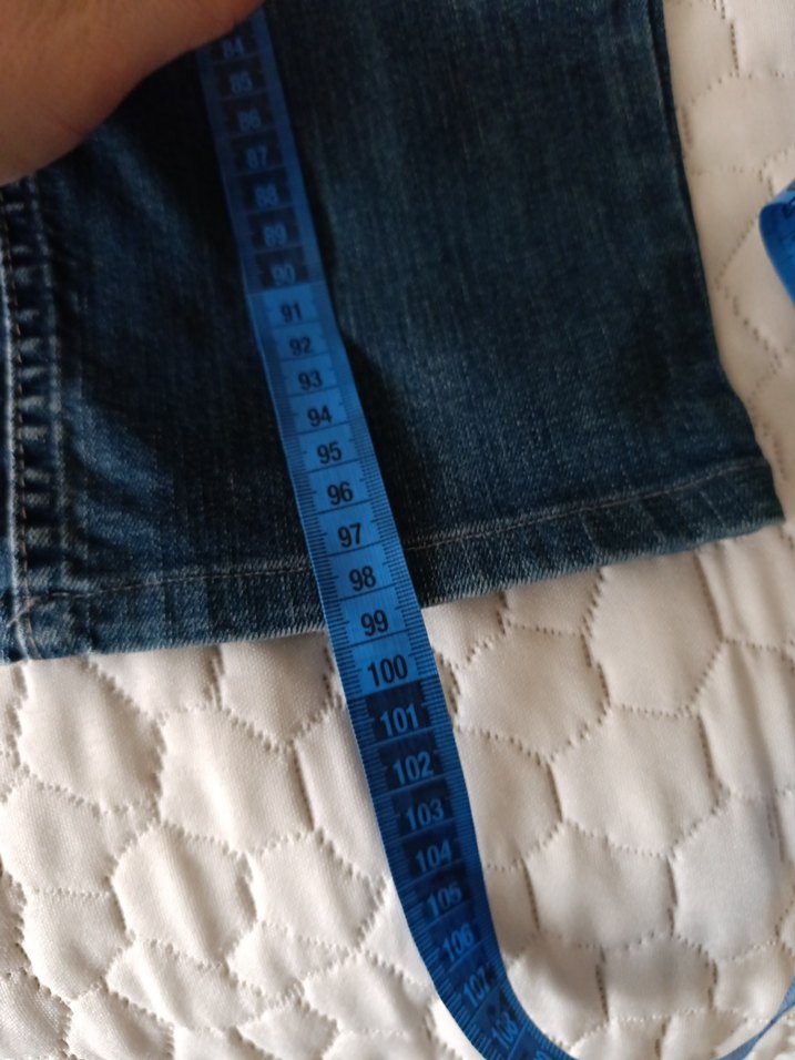 Erkek  Mavi Denim Günlük Kot Pantolon - Görsel 5