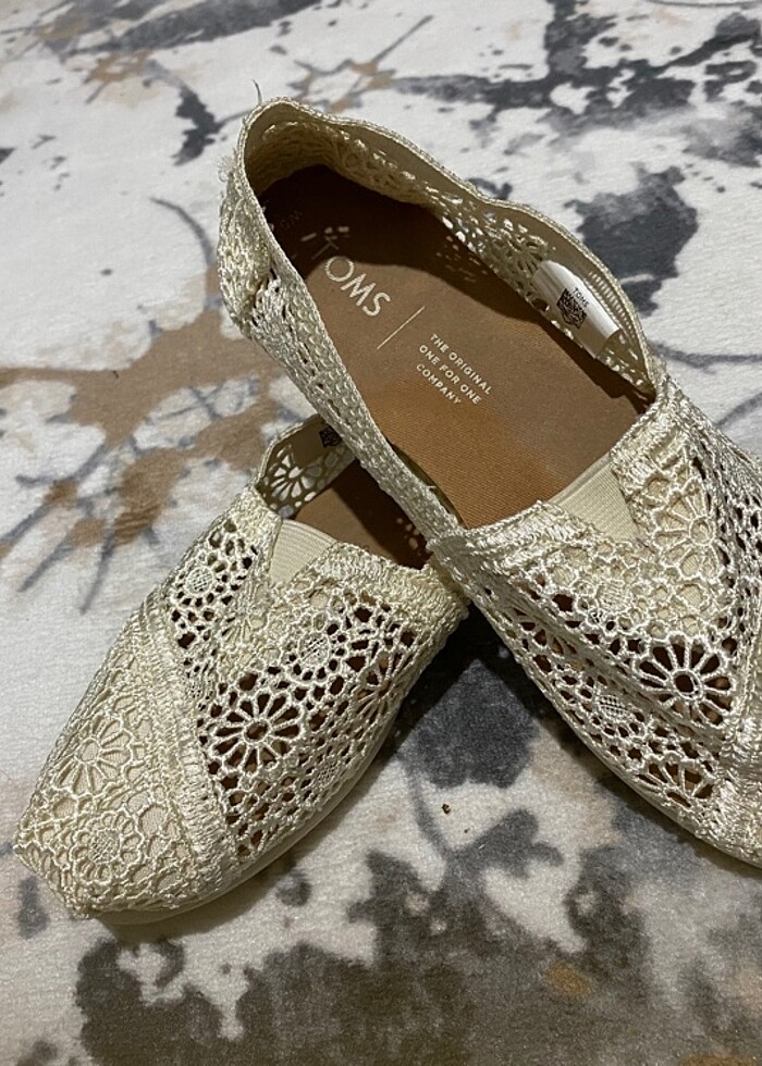 Toms dantelli babet - Görsel 2