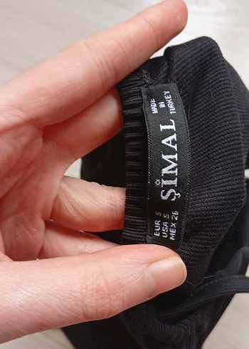 Siyah V Yaka Strappy Bustier - Görsel 4