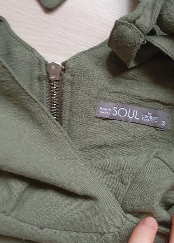 Kadın Keten Mini Bağcıklı Büstiyer - Görsel 4