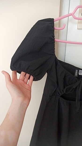 36 Beden siyah Renk H&m yazlık elbise 