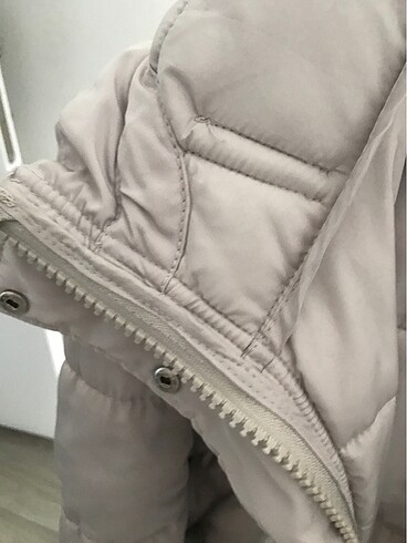 xs Beden gri Renk Pull&Bear Şişme Mont