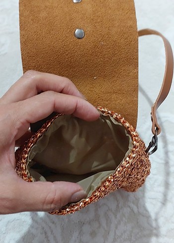 Kadın El Yapımı Çapraz Çanta - Görsel 4