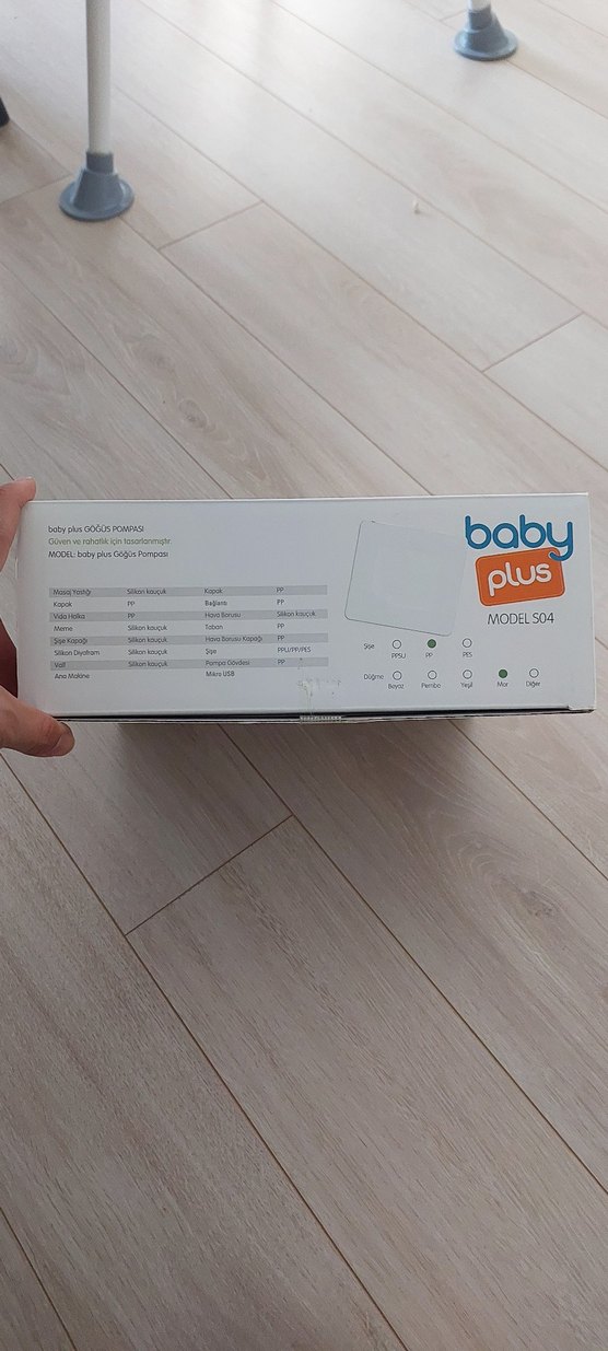 Baby Plus/ Baby Mom Tekli Elektrikli Göğüs Pompası - Görsel 2