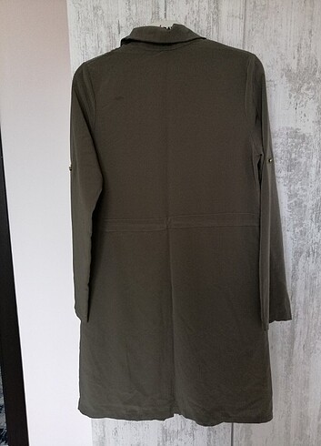 Kadın Haki Tunik Gömlek - Görsel 6