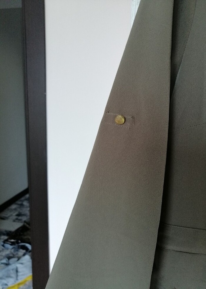 Kadın Haki Tunik Gömlek - Görsel 3