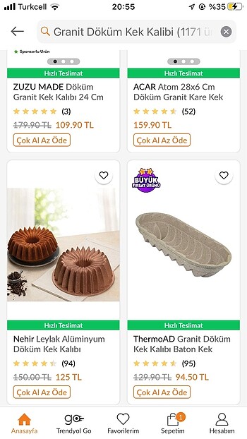  Beden Kek kalıbı