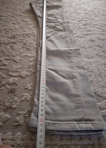 l Beden gri Renk Bej ve Gri tonlarında kot pantolon
