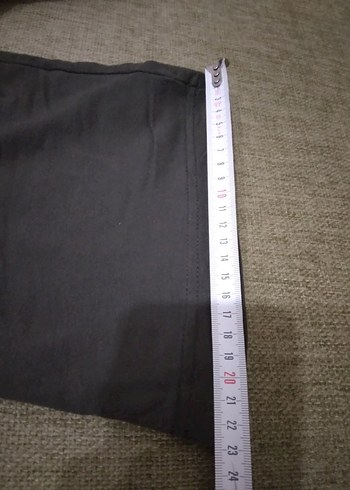 koyu haki renkte bayan kapri - Görsel 6