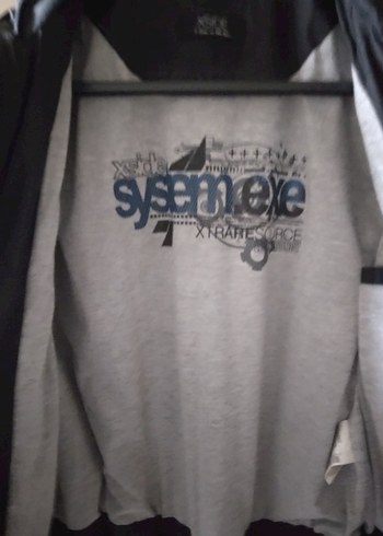 Siyah Erkek Çocuk Fermuarlı Ceket yağmurluk - Görsel 5