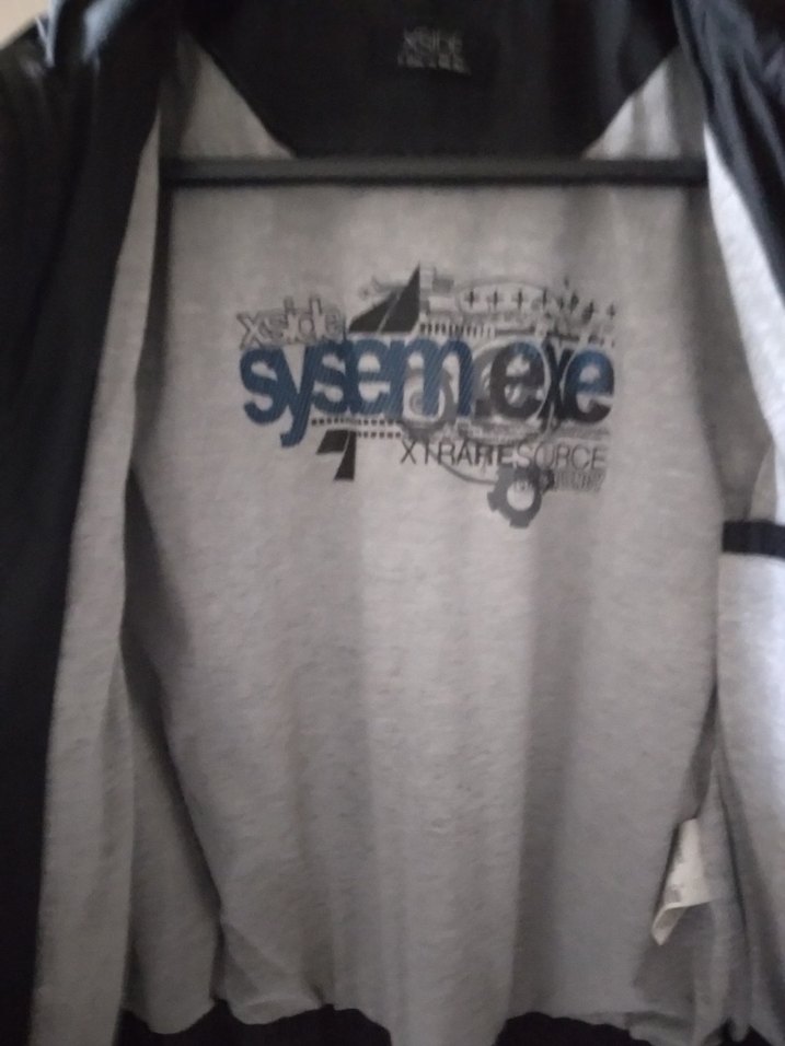 Siyah Erkek Çocuk Fermuarlı Ceket yağmurluk - Görsel 5