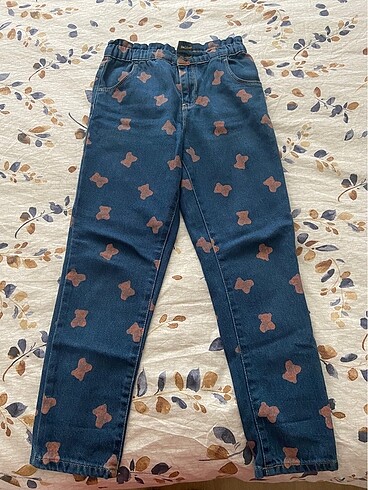Lcw kız çocuk mom jean (kot pantolon )