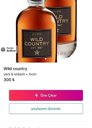 3 adet Wild country