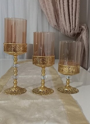 3'lü şamdan 