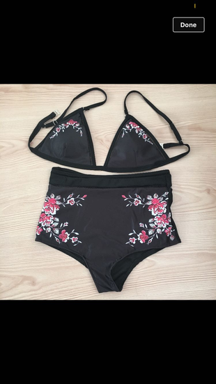 Yüksek bel bikini 