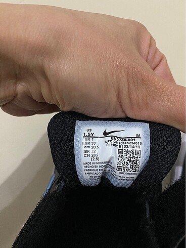 33 Beden #Nike #spor #ayakkabı