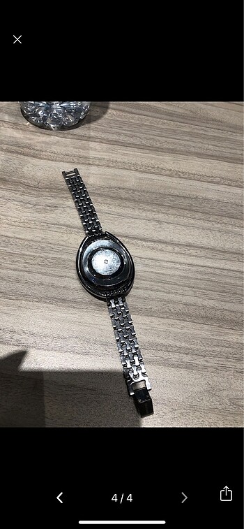 Beden beyaz Renk Swarovski saat