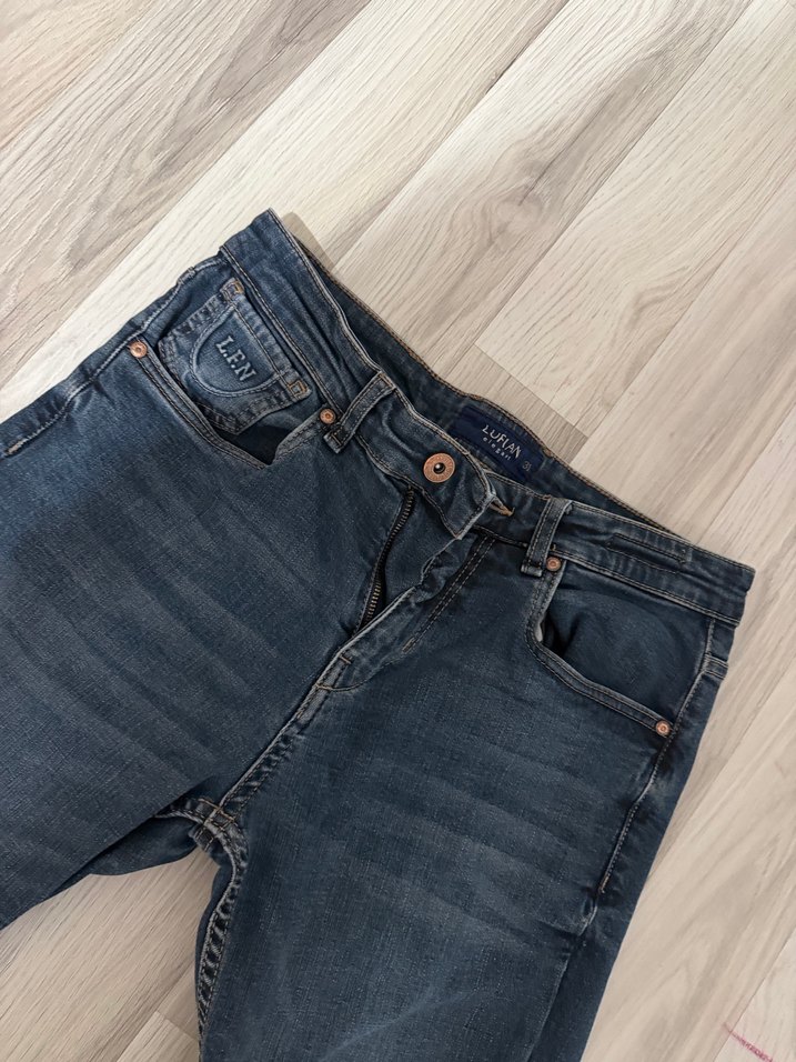 Erkek Lacivert Normal Boy Kot Pantolon - Görsel 3