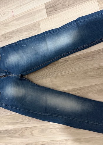 Erkek mavi lufian jean - Görsel 2