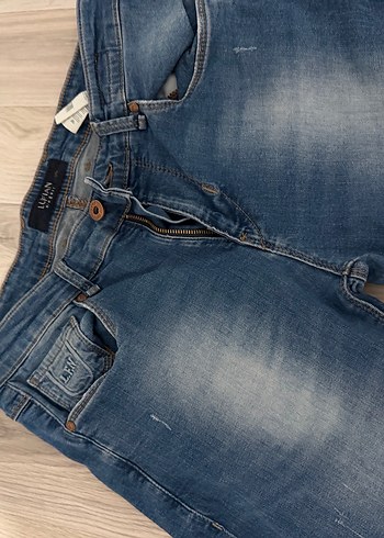 Erkek mavi lufian jean - Görsel 4