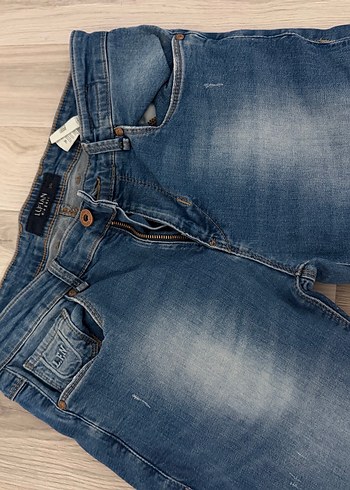 Erkek mavi lufian jean - Görsel 3