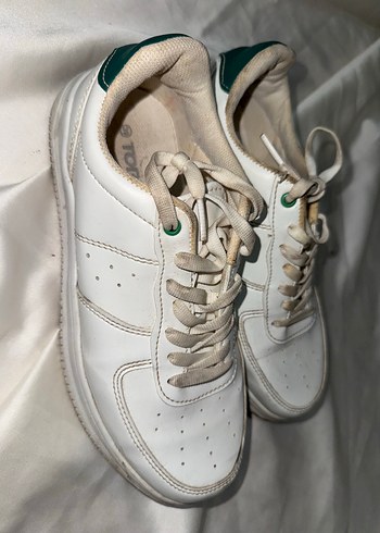 Beyaz Kadın Spor Ayakkabı - Görsel 4