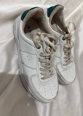 Beyaz Kadın Spor Ayakkabı - Görsel 3