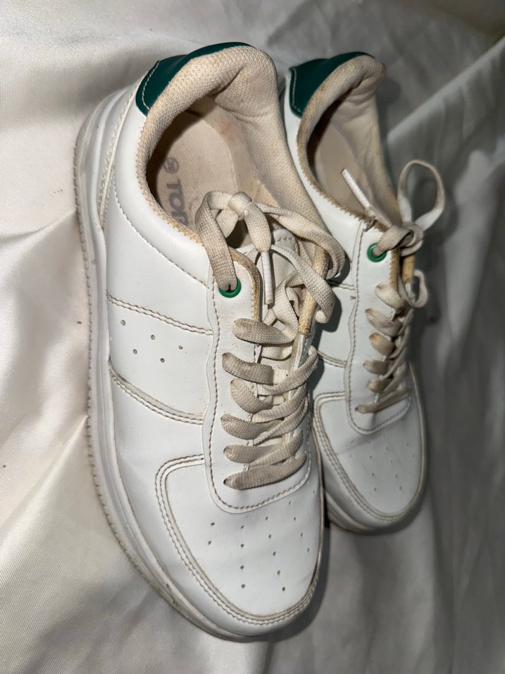 Beyaz Kadın Spor Ayakkabı - Görsel 4