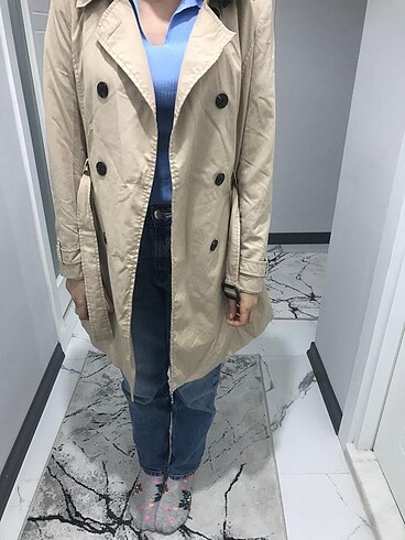 Kadın Stradivarius trençkot