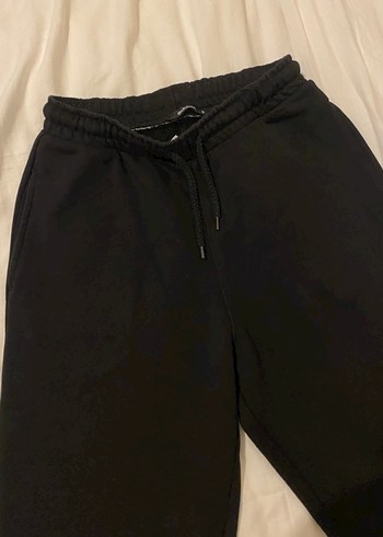 Siyah Rahat Kesim Kadın Eşofman Altı - Görsel 2