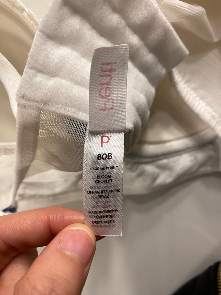 Nakışlı Beyaz Bohem Paris Sütyeni - Görsel 4